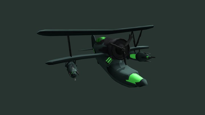 DAE - Jinx Winx - chem baron plane 3D Model