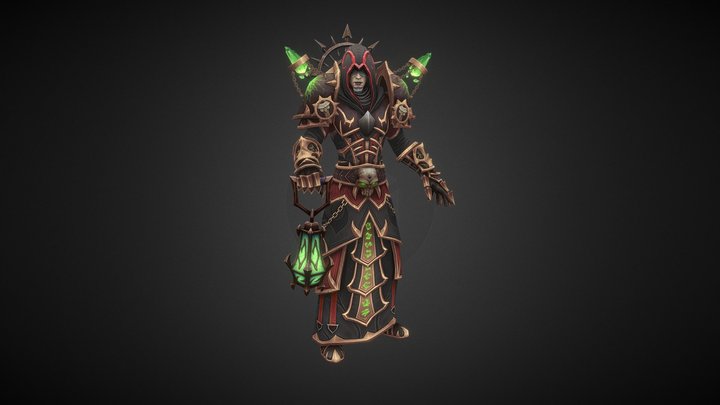 Gravekeeper Hel'Rath 3D Model