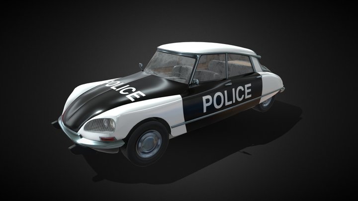 Retro Vehicle 3D Model