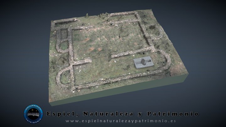 Basílica paleocristiana de El Germo (Espiel) 3D Model