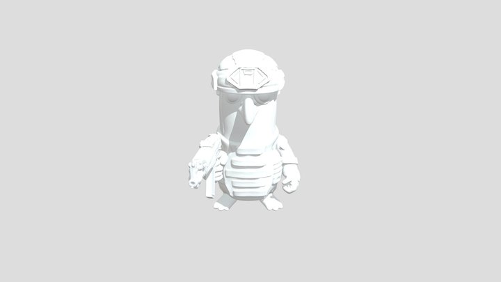 Soldier 3D Model