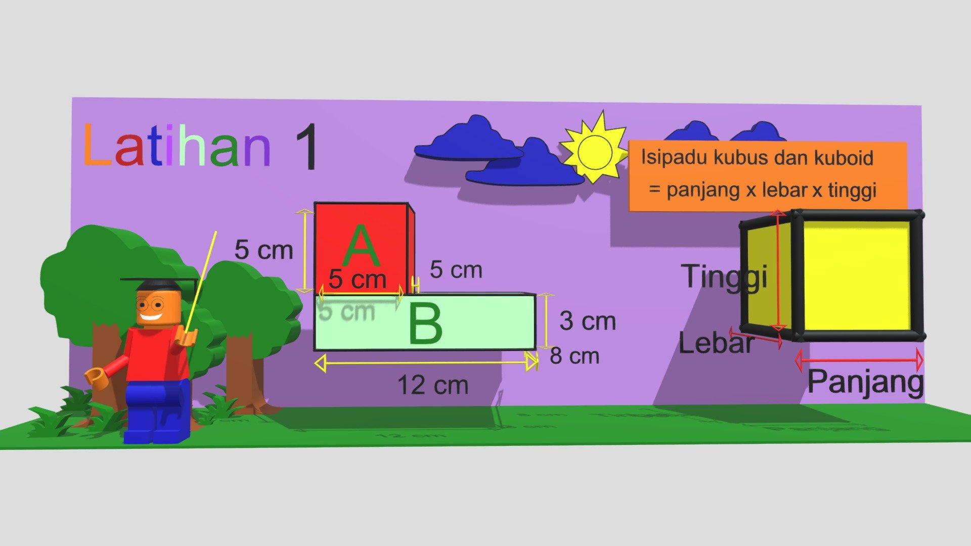 05.2 LATIHAN ISIPADU BENTUK GABUNGAN - Download Free 3D model by ...