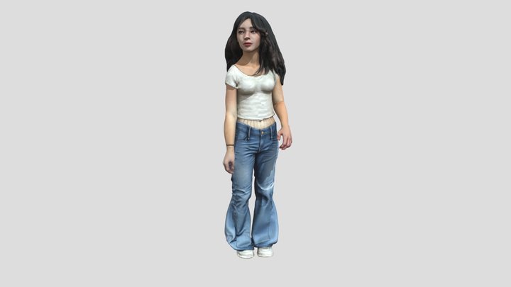 人 3D Model