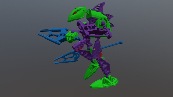 Bionicle 生化戰士 3D Model