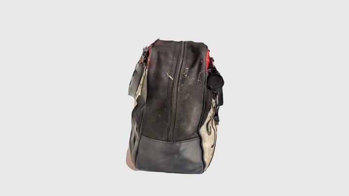 Golf Ball Bag 3D Model