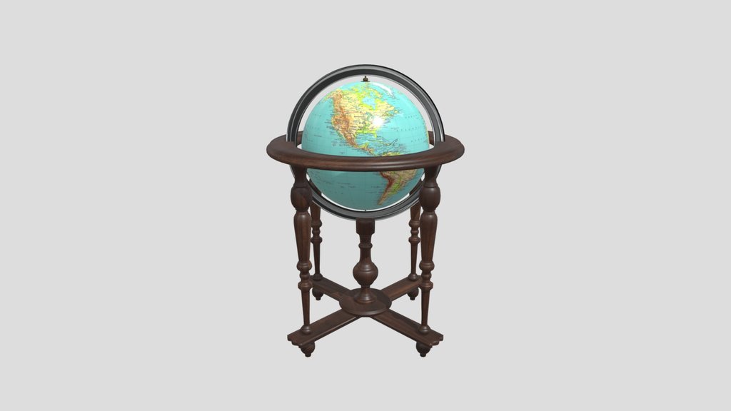 Floor Standing Globe