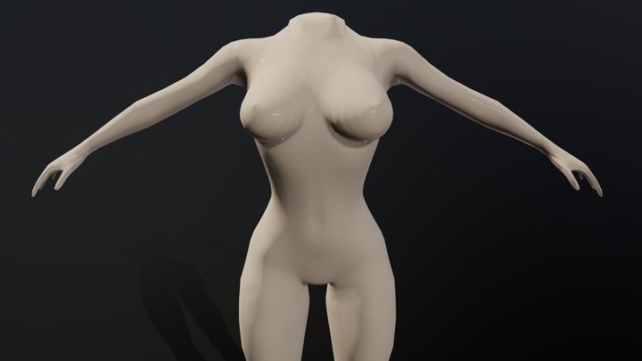 Ocean Drive Plastic Surgery Body 3D Model