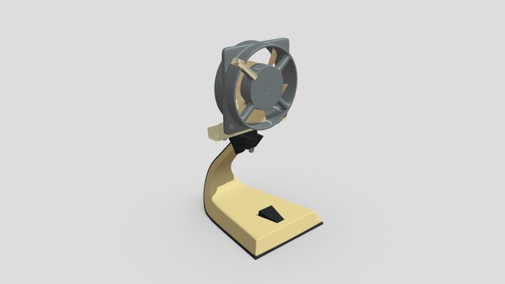Old Fan, from 70s or smth 3D Model