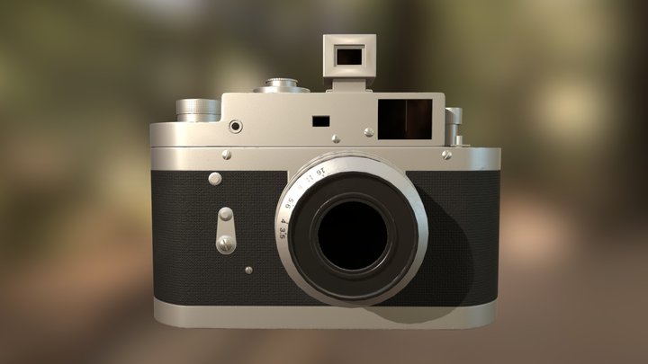 Classic Style Camera 3D Model