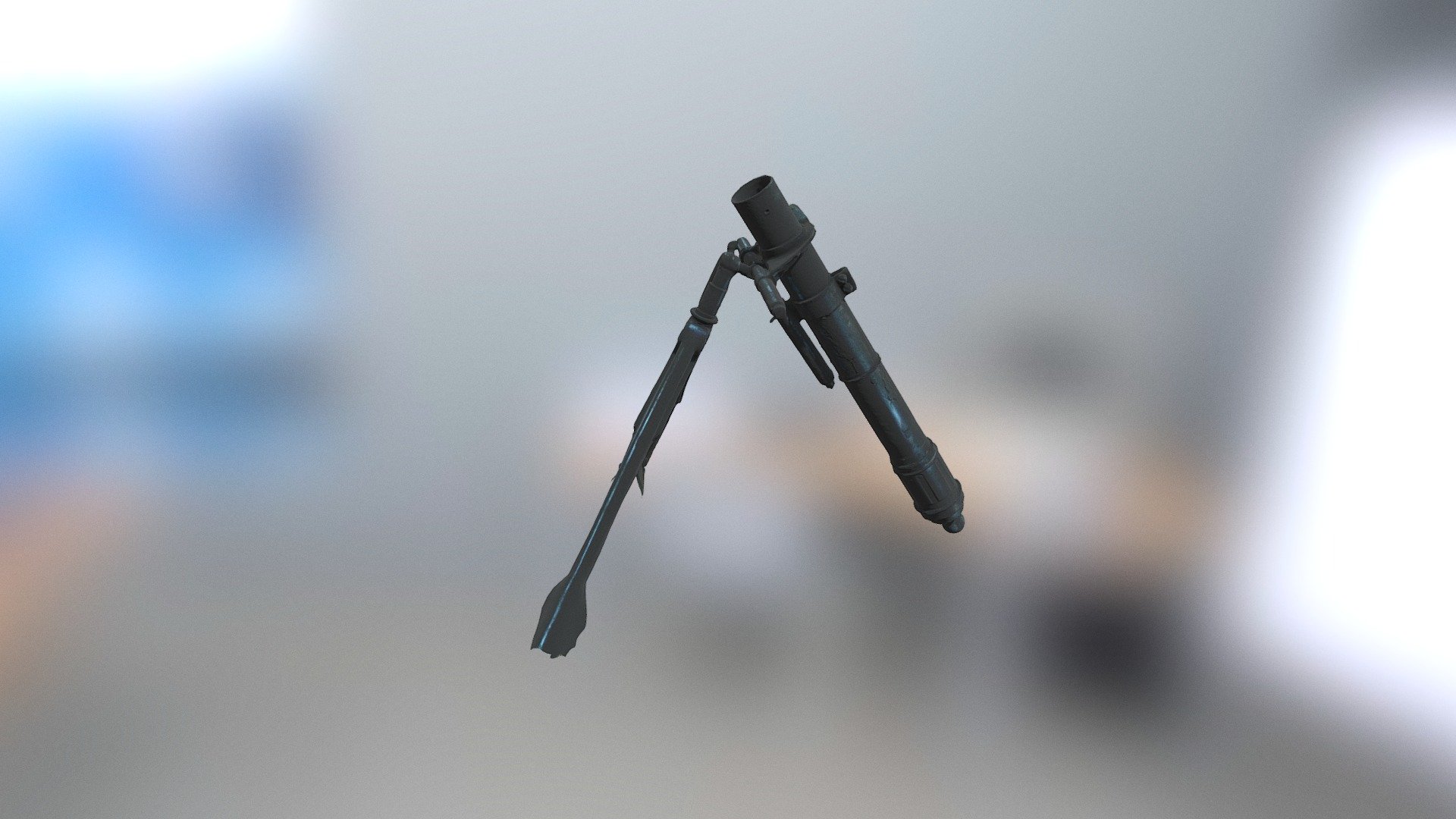 Миномет — Sketchfab embed 3D viewer
