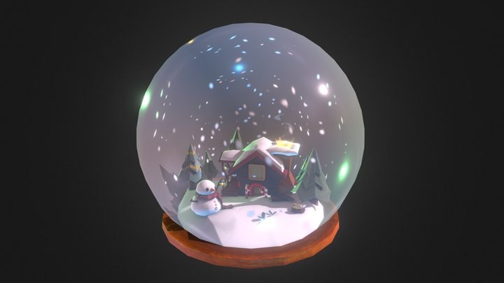 Snow Globe 3D Model