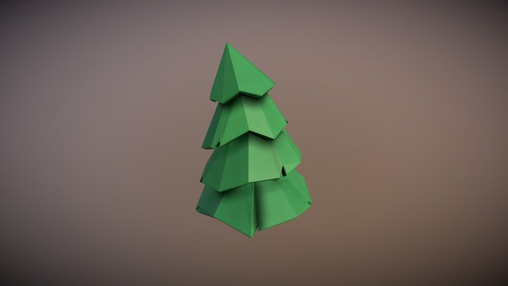 Low Poly Fantasy Tree