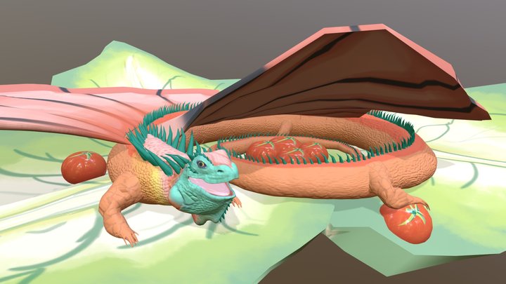 Dragon 3D Model