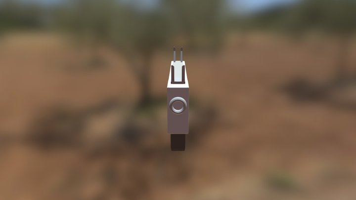 Scifi-Assault Rifle "RUN712" 3D Model