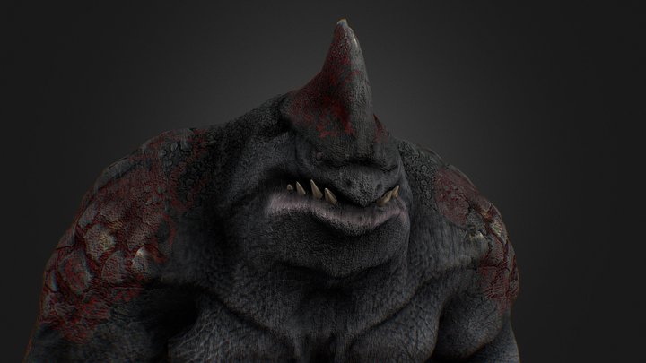 Monster Concept 3D Model