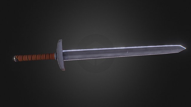 Iron Sword 3D Model