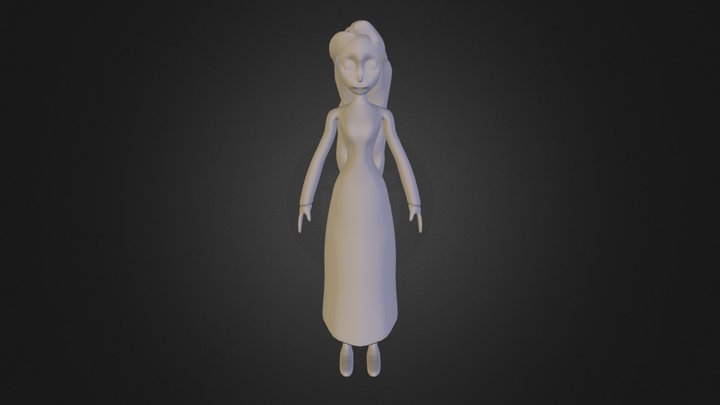 Rapunzel 3D Model