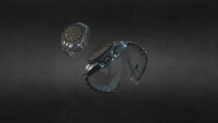 Wrist Watch 3D Model