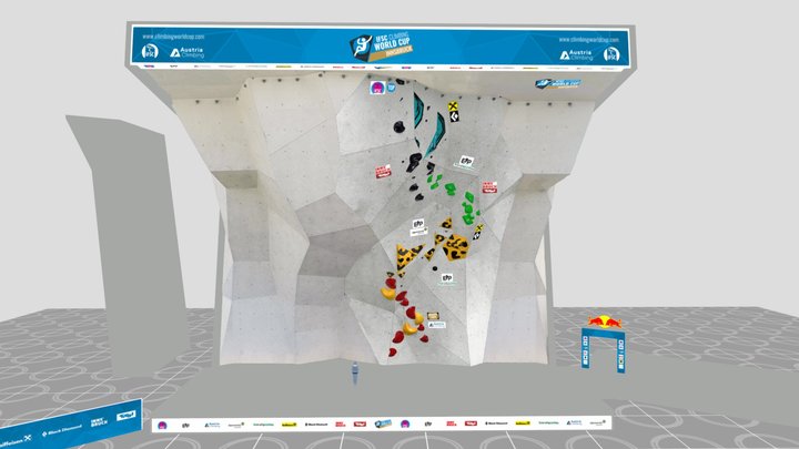 IFSC WC Innsbruck 2024 Lead Final Women – Free 3D Model STL