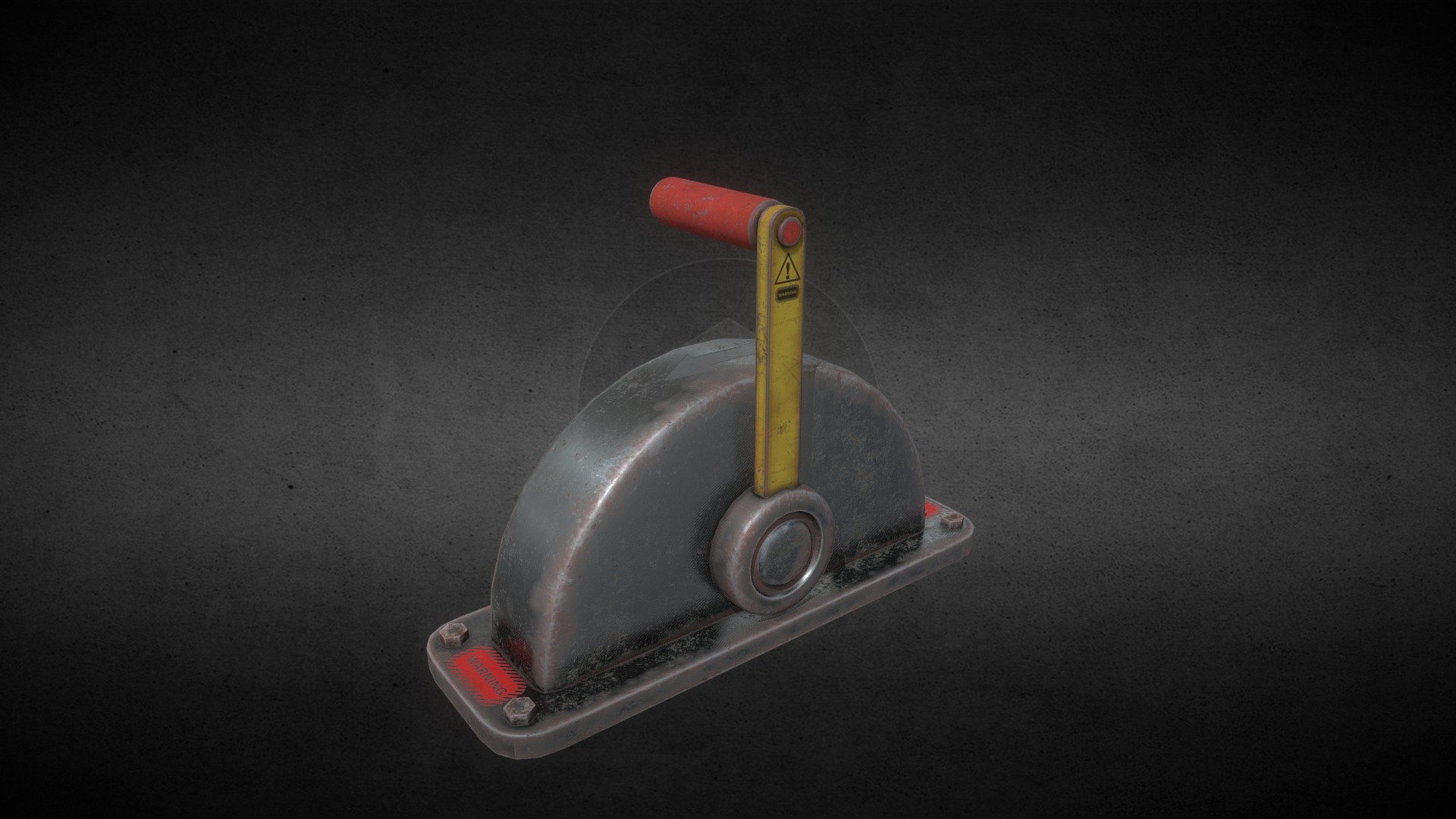 Mechanical Lever 3D model by KINGYVR [234d5ee] Sketchfab