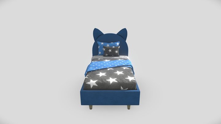 baby bed 3D Model