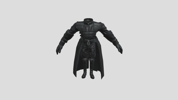 Titan_tv_man_upgrade_body_no_pose 3D Model