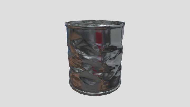 Crushed Can – Modello 3D gratuito STL