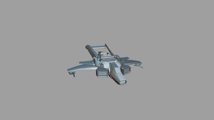 Anvil Aerospace F7C-Hornet 3D Model