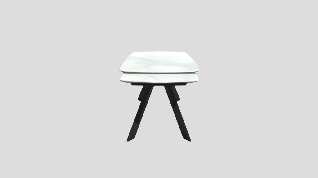 MESA COMEDOR ASTON EXT SINTERIZADA BLANCA IMP