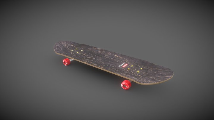 Supreme SkateBoard 3D Model