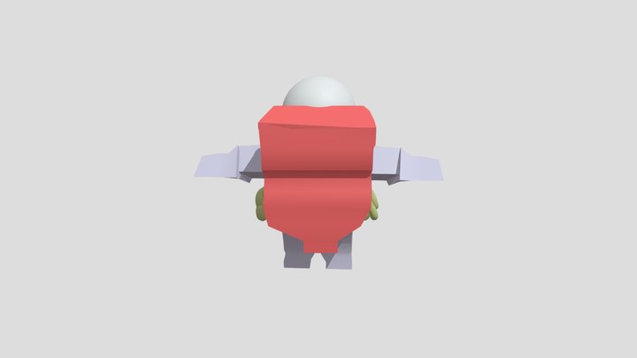 Modello 3D Casco da astronauta 08 - Alluminio bianco - Character Design  Fashion - TurboSquid 1753833