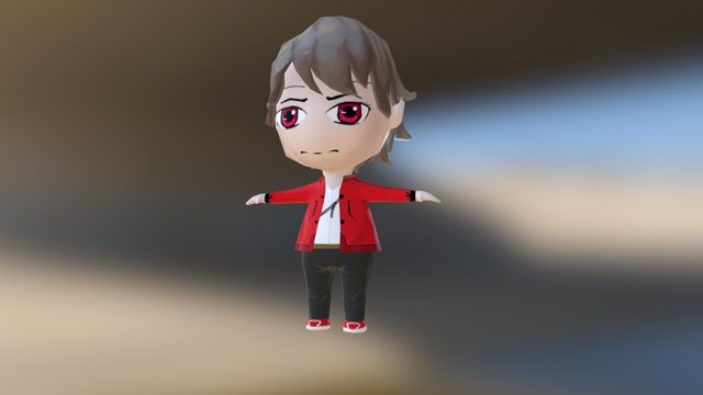 Red 3D Model