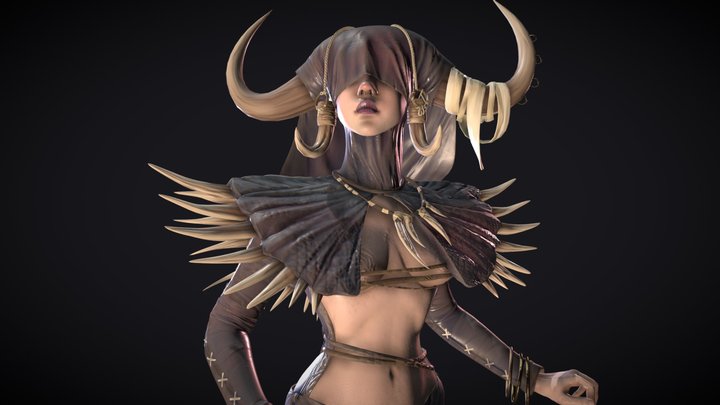 Shakal the Half Formed 3D Model