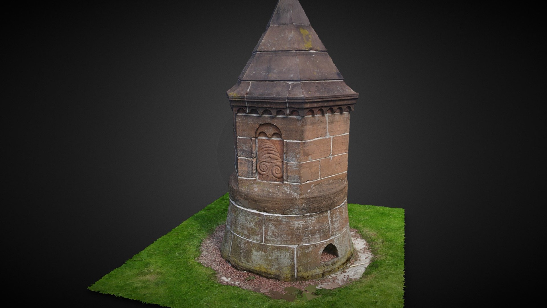 Gorbals Water Fountain — Sketchfab embed 3D viewer