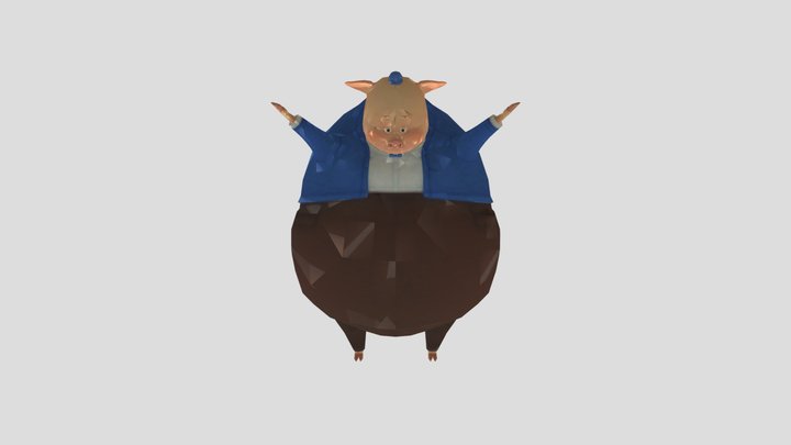 Runt 3D Model