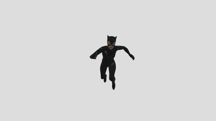 cat leap 3D Model