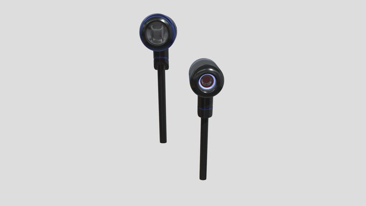 Earphone 3D Model