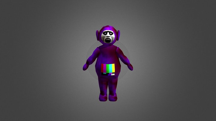 Slendytubbies - Tinky Winky - Download Free 3D model by Dani (@Dani_.-.)  [c347283]