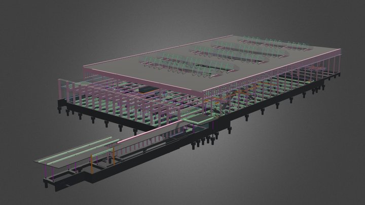 NLC Trades Training Centre 3D Model