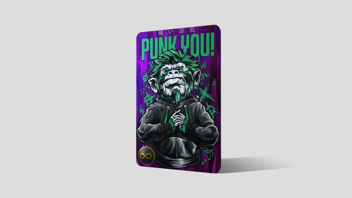 PUNK YOU 3D Model