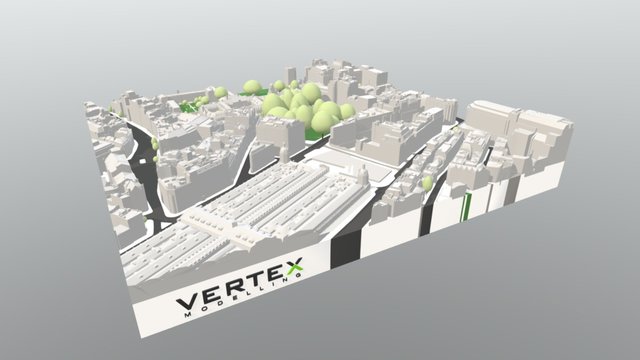 Vertex Modelling LOD3 Sample 3D Model