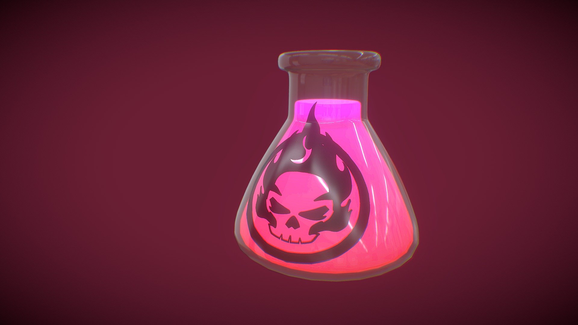 Skull Bottle