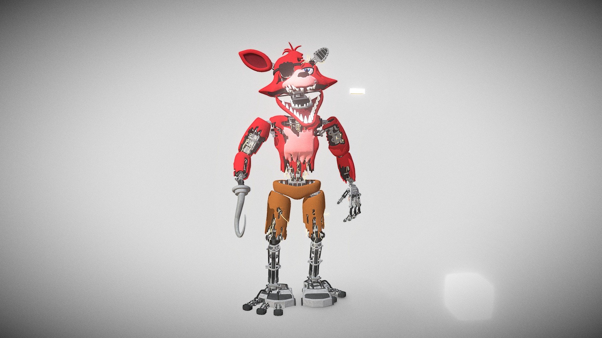 Withered Foxy REMASTER - Download Free 3D model by withered Freddy ...