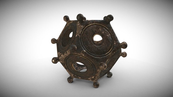 Roman dodecahedron 3D Model