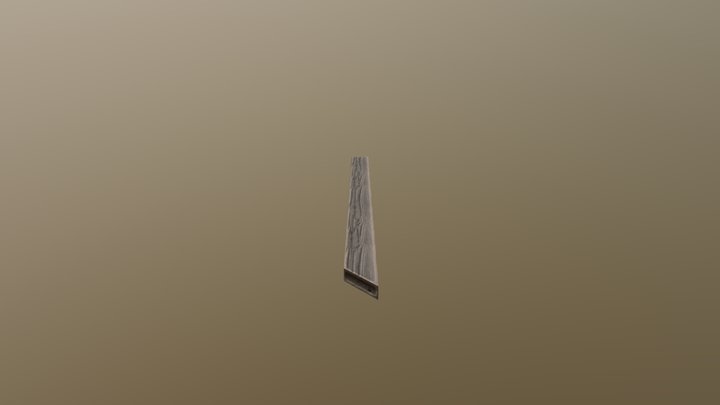 Board Railing 3 3D Model