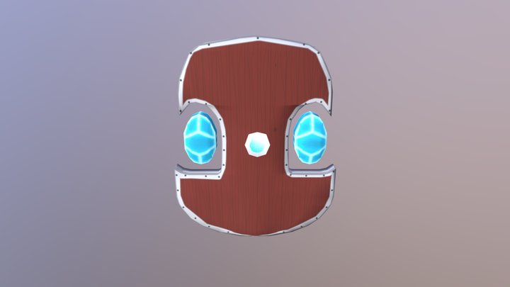Generic Shield 3D Model