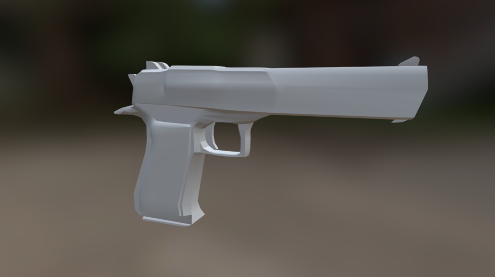 Deagle 3d Model By Benne Knugen 235d2bf Sketchfab