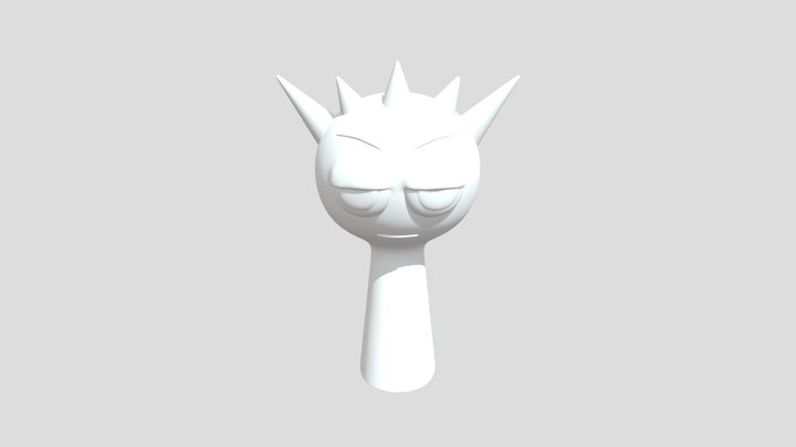 raddy-sprunki-not-colored 3D Model