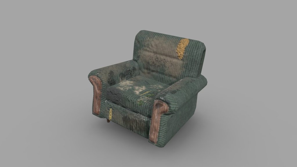 Abandoned sofa