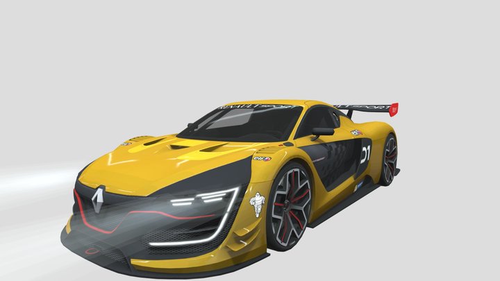 renault sport r.s. 01 – Modello 3D gratuito STL